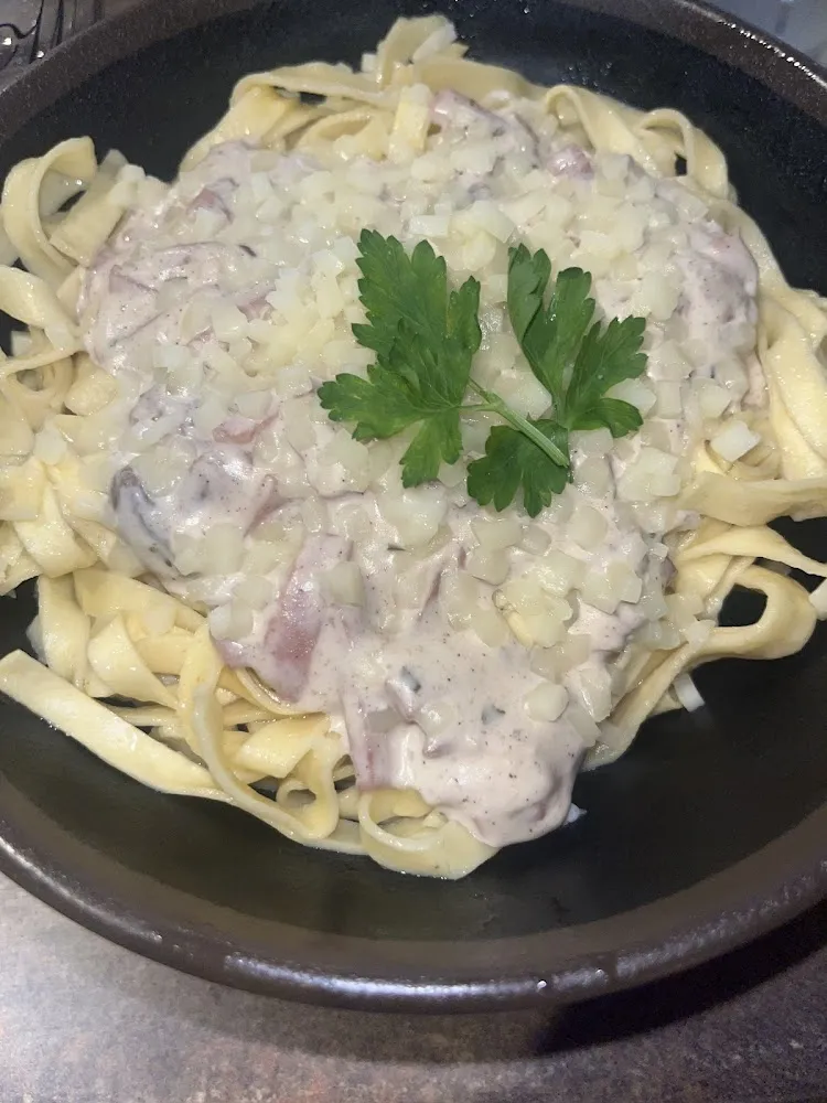 Tagliatelle Carbonara